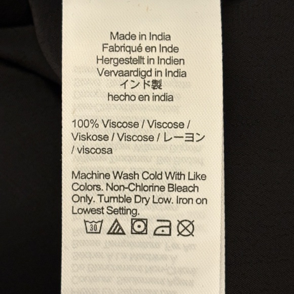 J Crew Button Up Blouse Black Sheer Organza With Camisole NWOT Size 8 - Picture 5 of 5